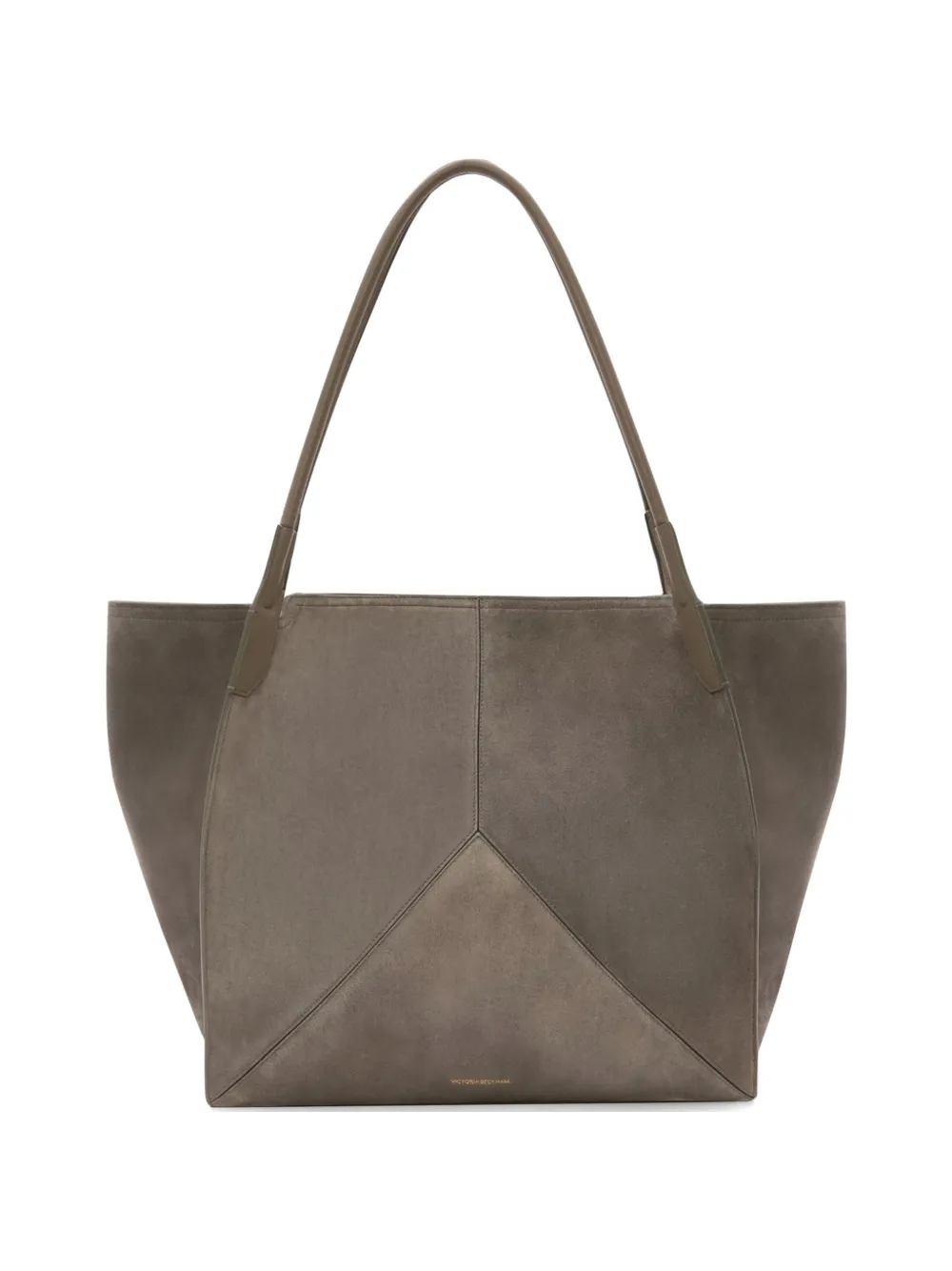 Victoria Beckham Victoria suede tote bag - Grigio