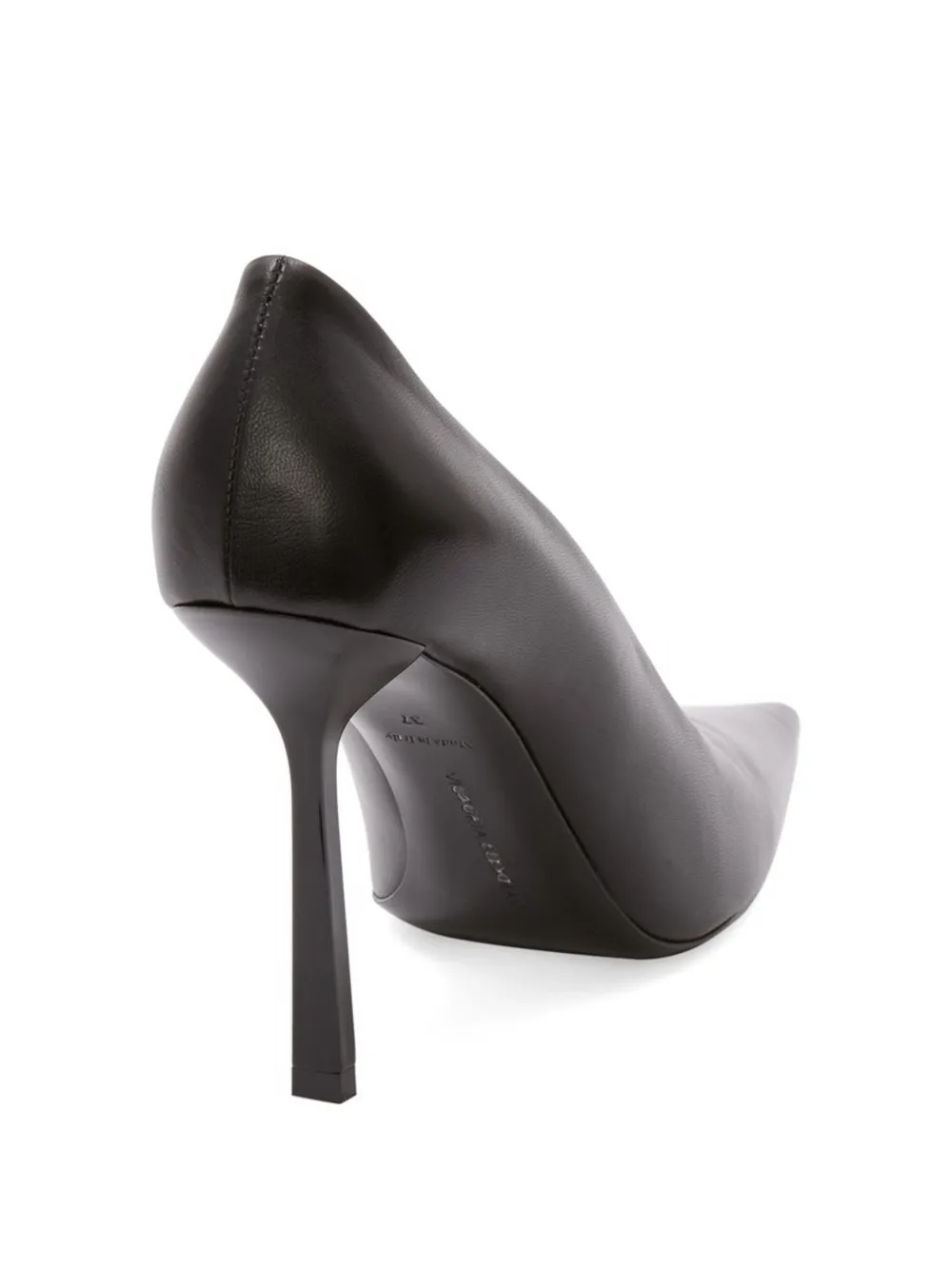Victoria Beckham Stiletto leren pumps Zwart