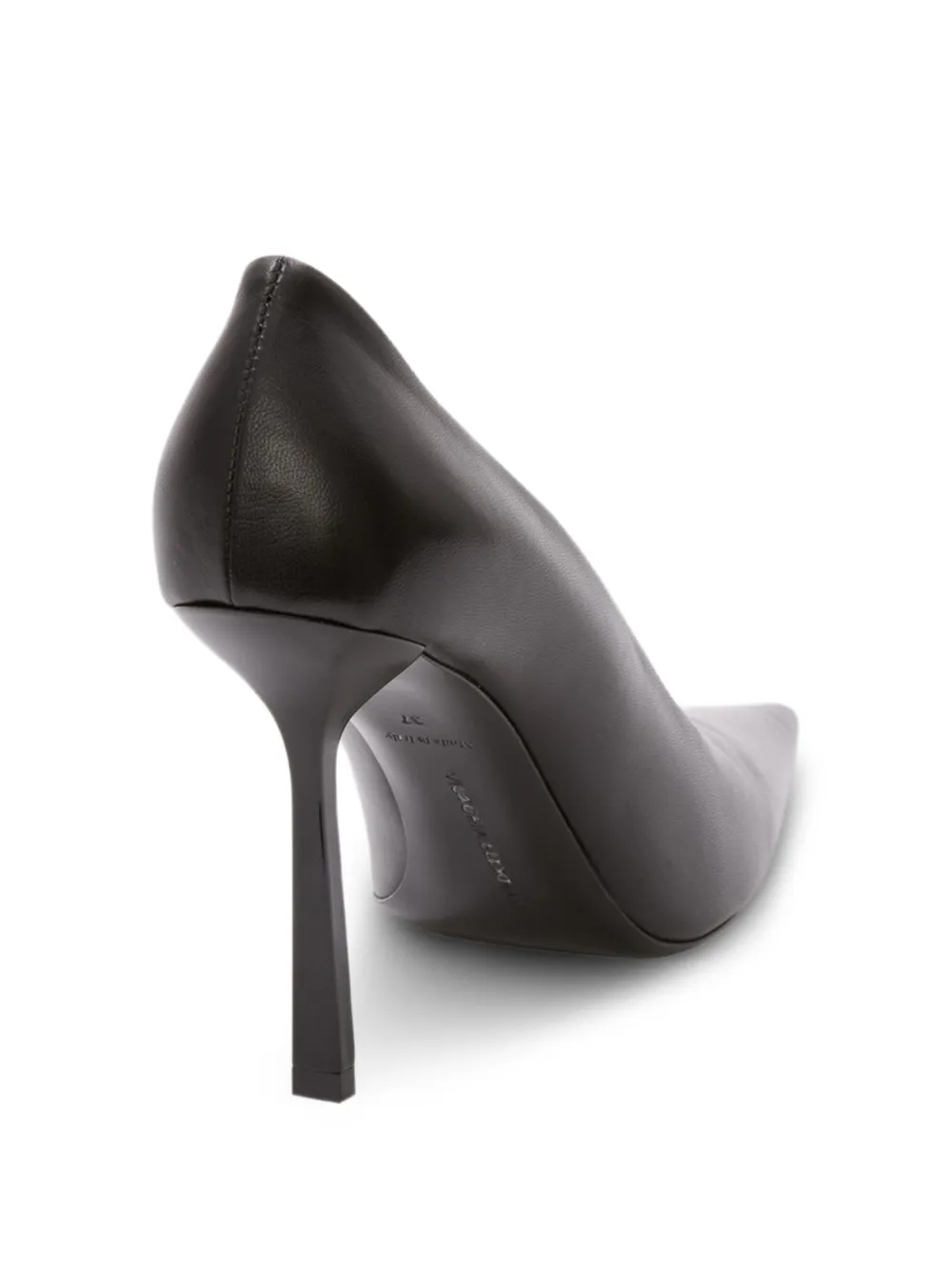  Victoria Beckham Stiletto Leather Pumps - Black 