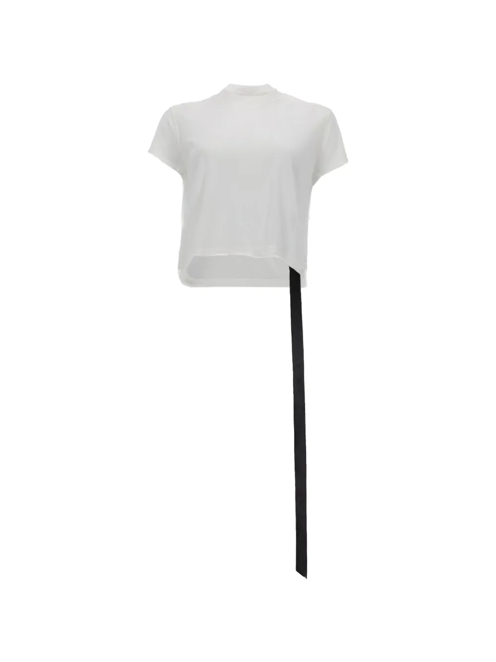 Rick Owens DRKSHDW strap-detail T-shirt - Bianco