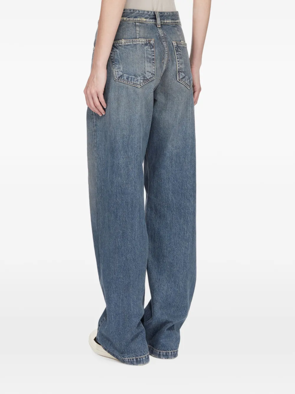Rick Owens DRKSHDW Geth jeans met wijde pijpen Blauw