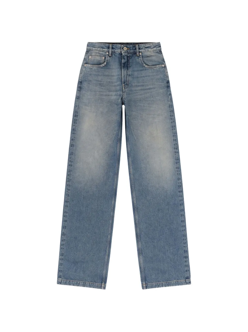 Rick Owens DRKSHDW jean Geth à coupe ample - Bleu