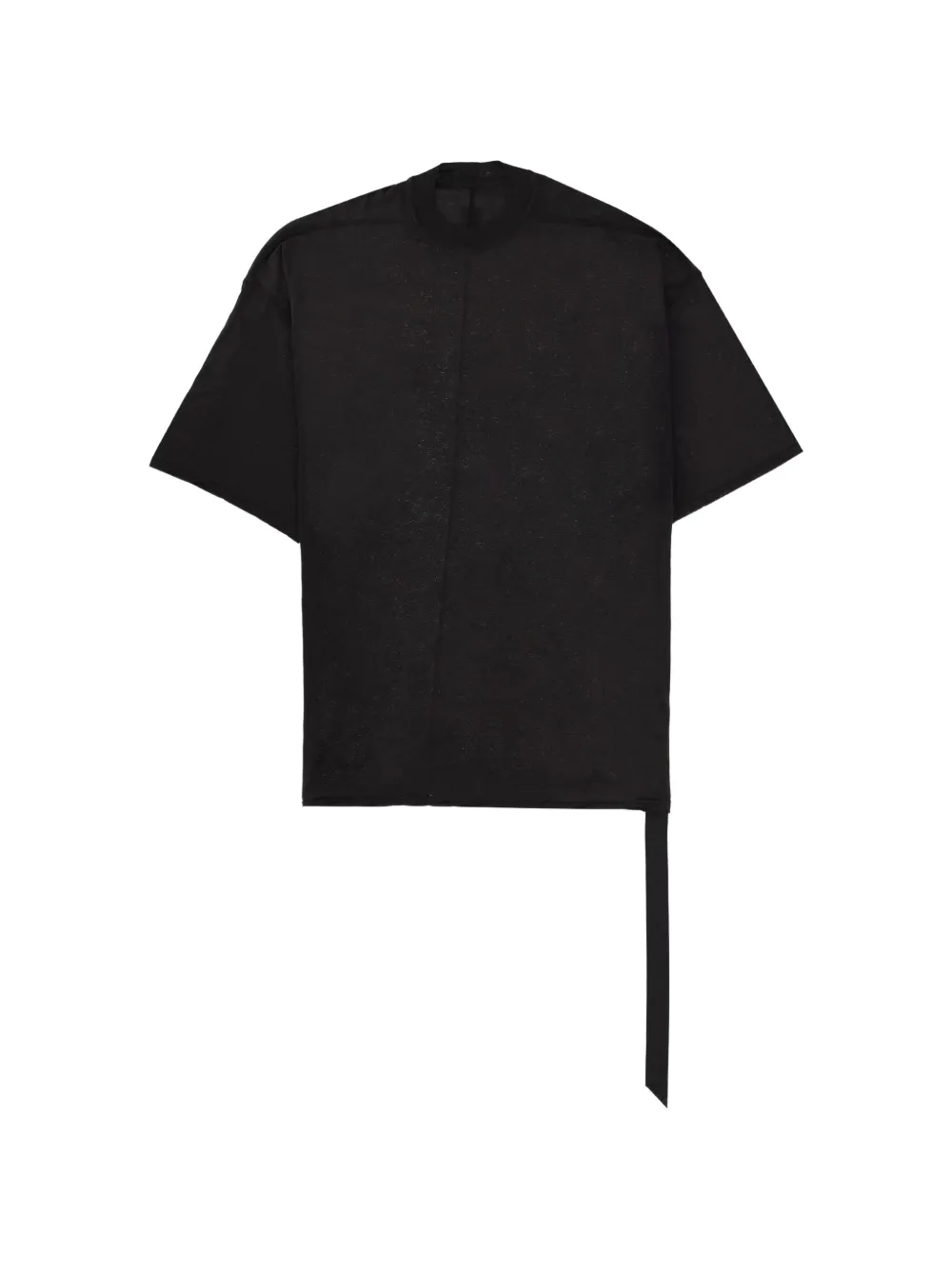 Rick Owens DRKSHDW ribbon T-shirt - Schwarz
