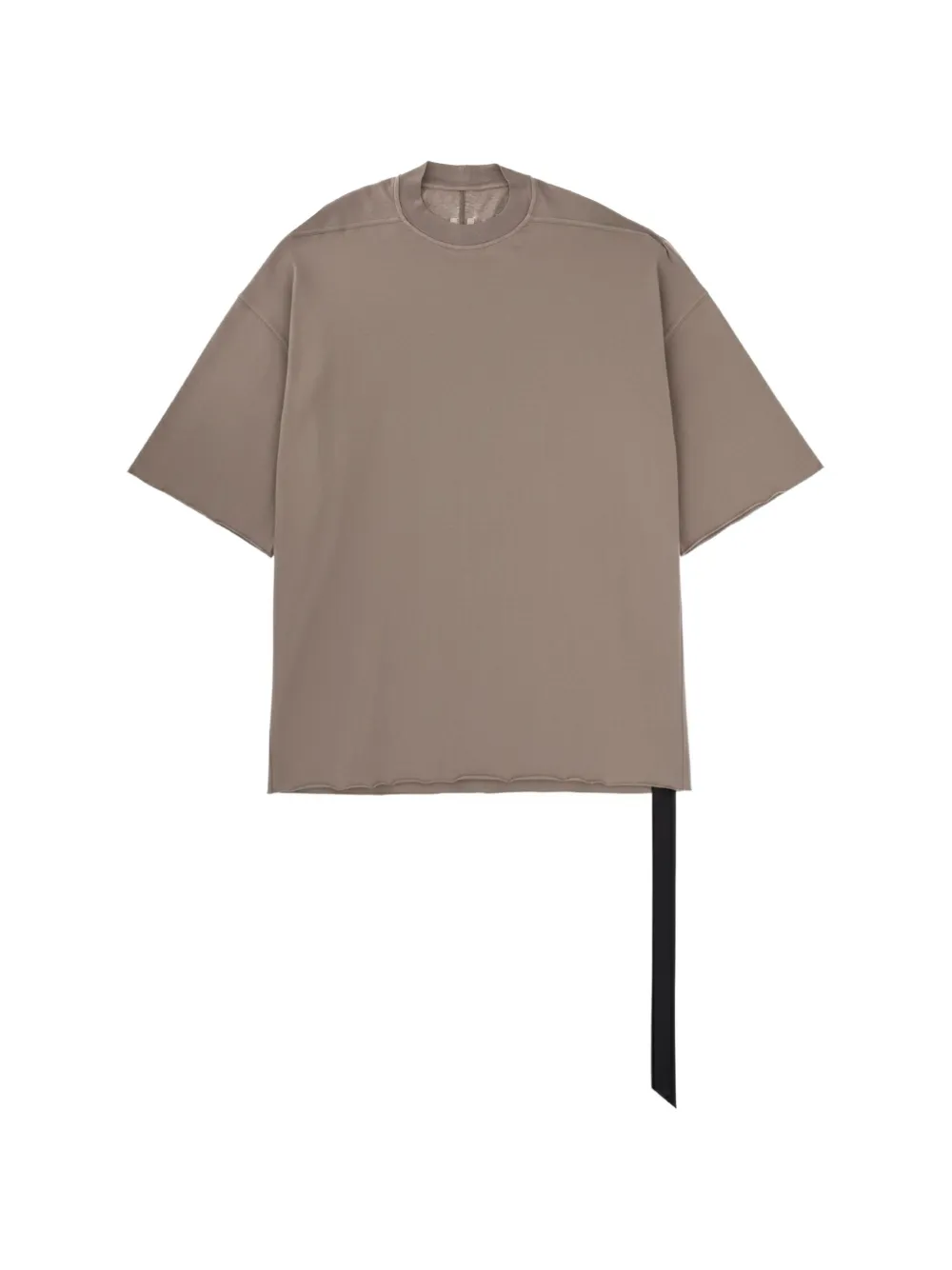 Rick Owens DRKSHDW raw-hem T-shirt - Marrone