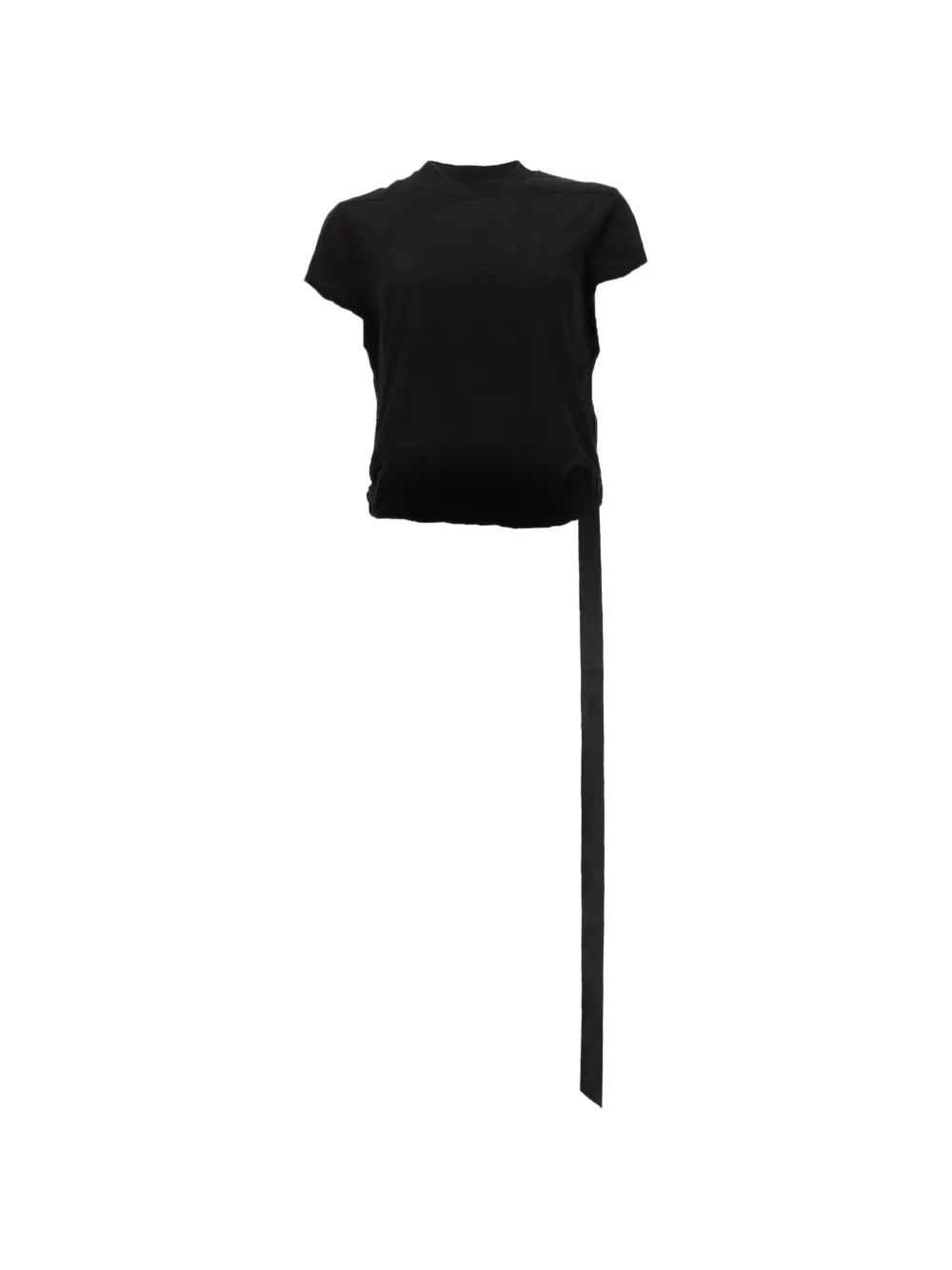 Rick Owens DRKSHDW strap-detail T-shirt - Schwarz