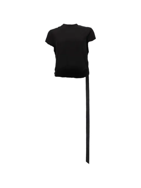 Rick Owens DRKSHDW playera con detalle de tiras