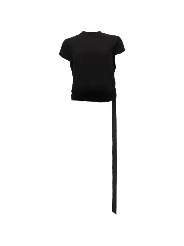 Rick Owens DRKSHDW クロップド丈 ワイド Tシャツ ブラック 34094724_65450371_600.jpg