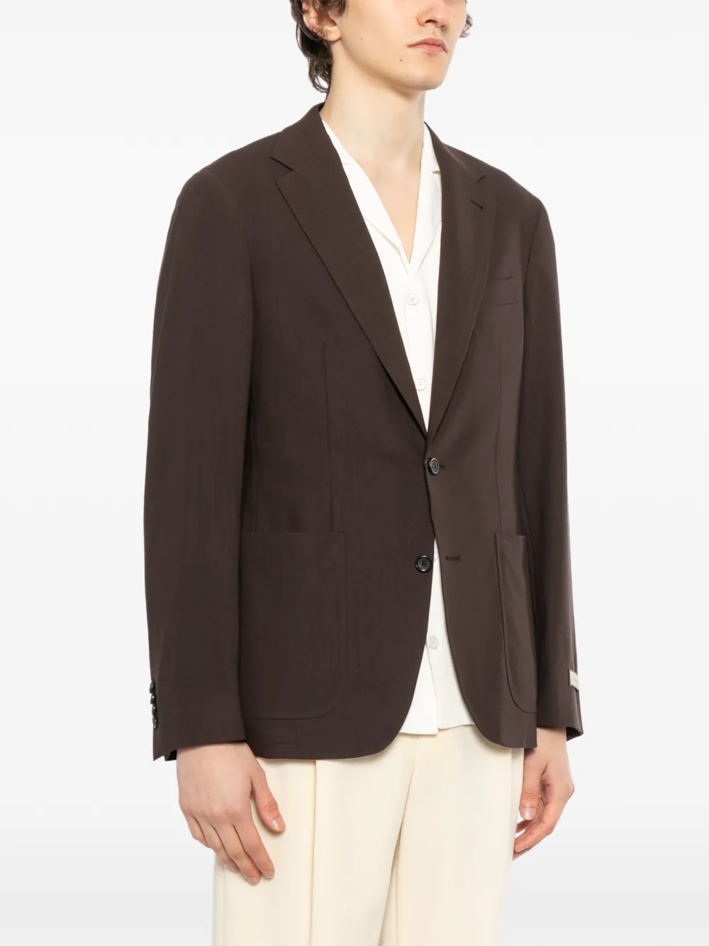 Canali Kei blazer Bruin