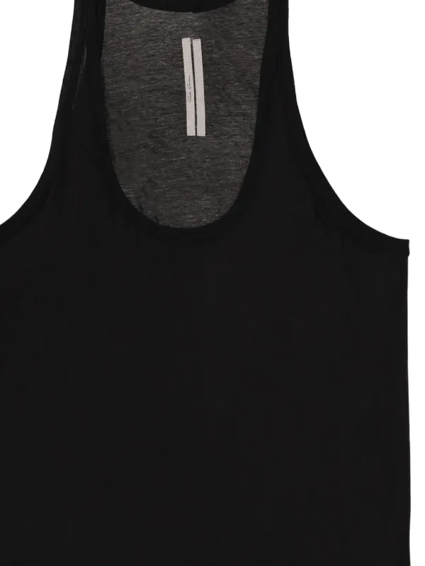 Rick Owens スクープネック タンクトップ | ブラック | FARFETCH JP
