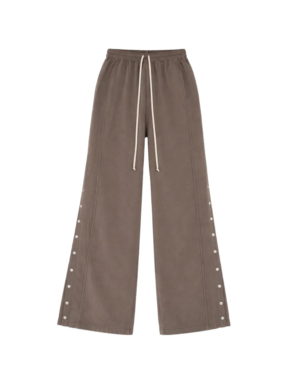 Rick Owens DRKSHDW Pusher drawstring-waist track pants - Marrone