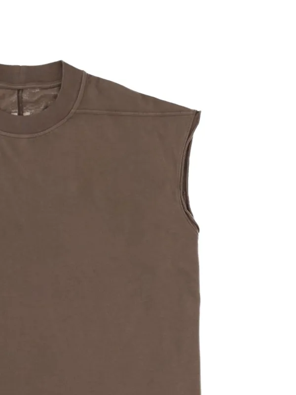 Rick Owens DRKSHDW Sleeveless T-shirt | Brown | FARFETCH GE
