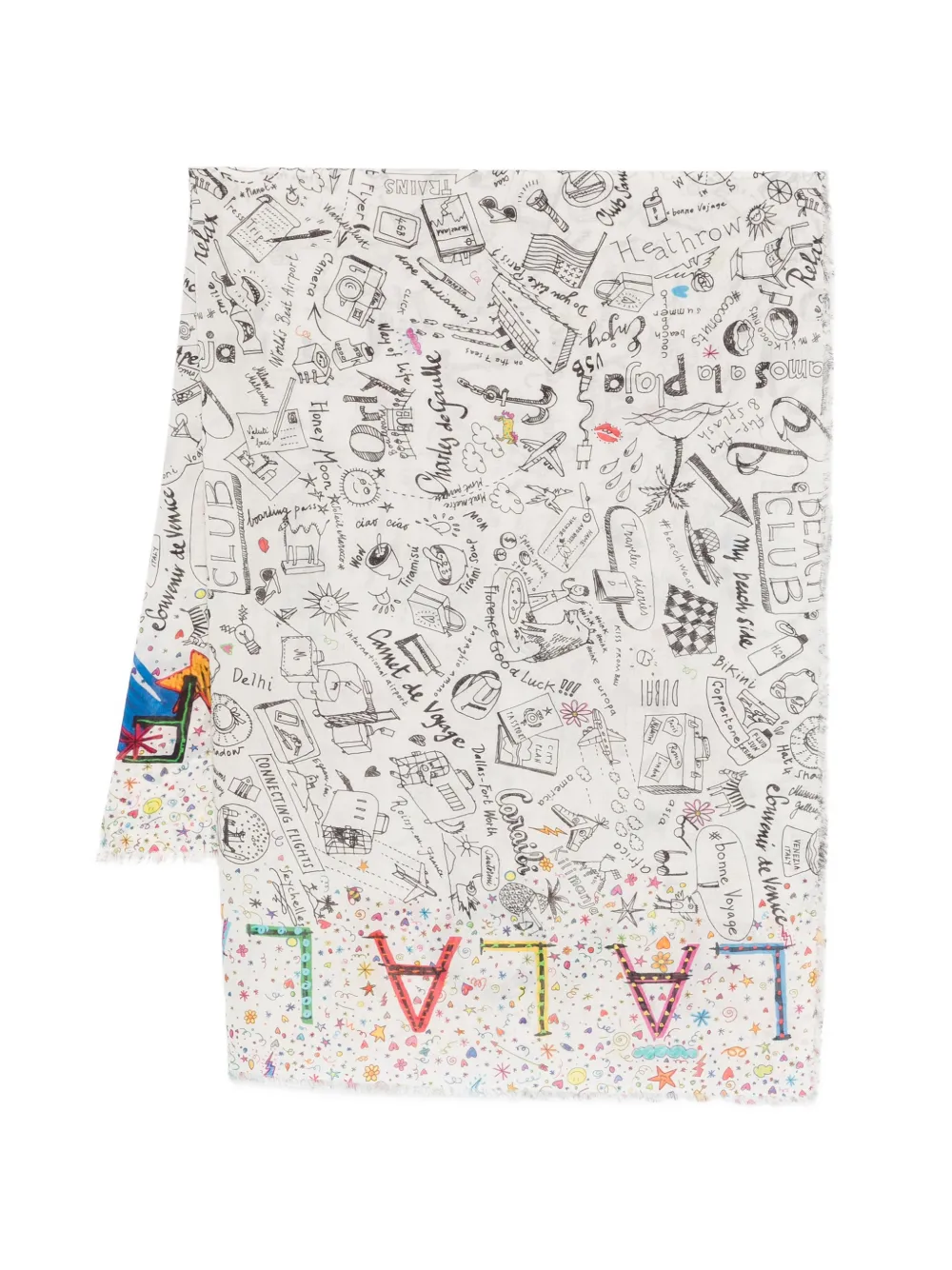 Faliero Sarti New Travel scarf - Toni neutri