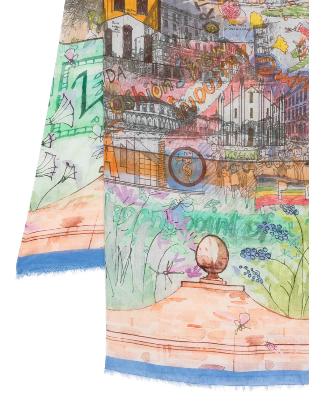 Faliero Sarti Forte Dei Marmi sjaal Beige
