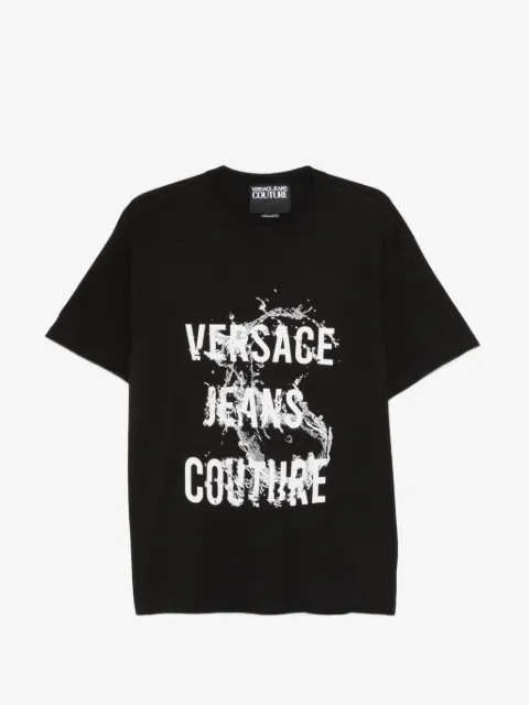 Versace Jeans Couture graphic-lettering  T-shirt