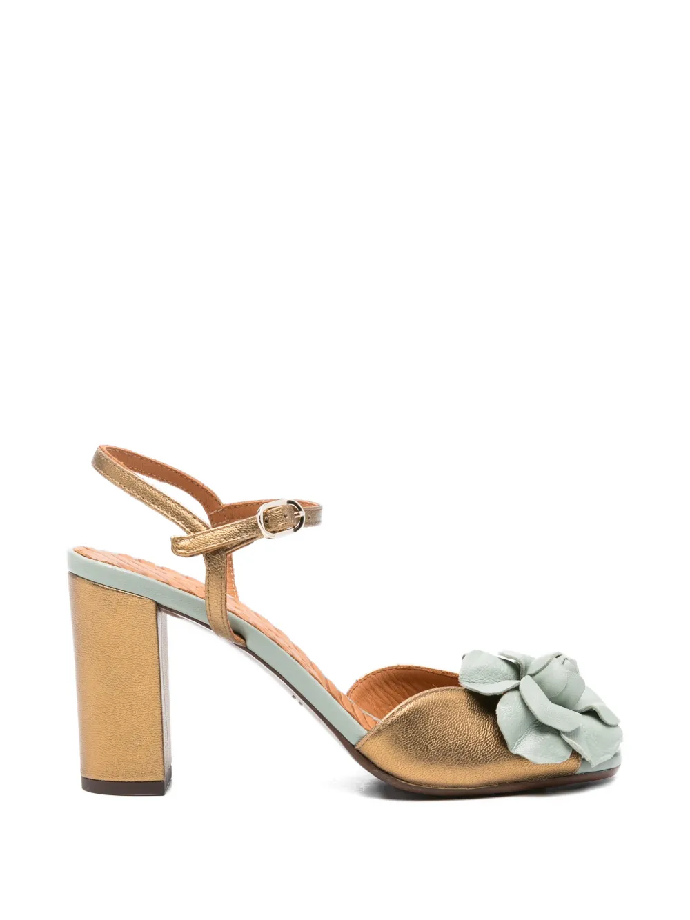 Chie Mihara Biuty ankle-strap sandals Goud