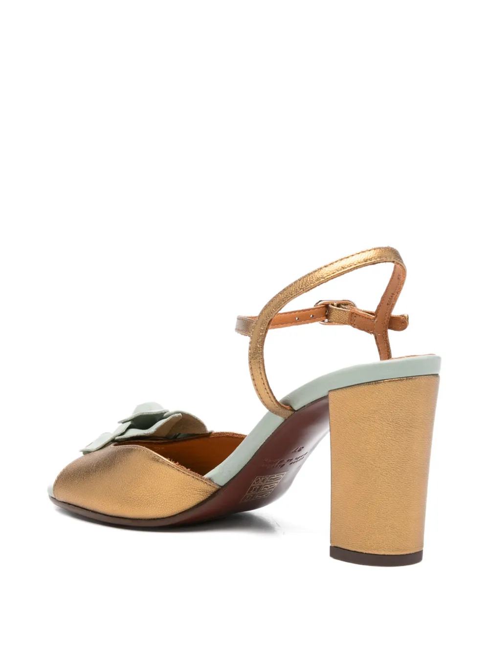 Chie Mihara Biuty ankle-strap sandals Goud