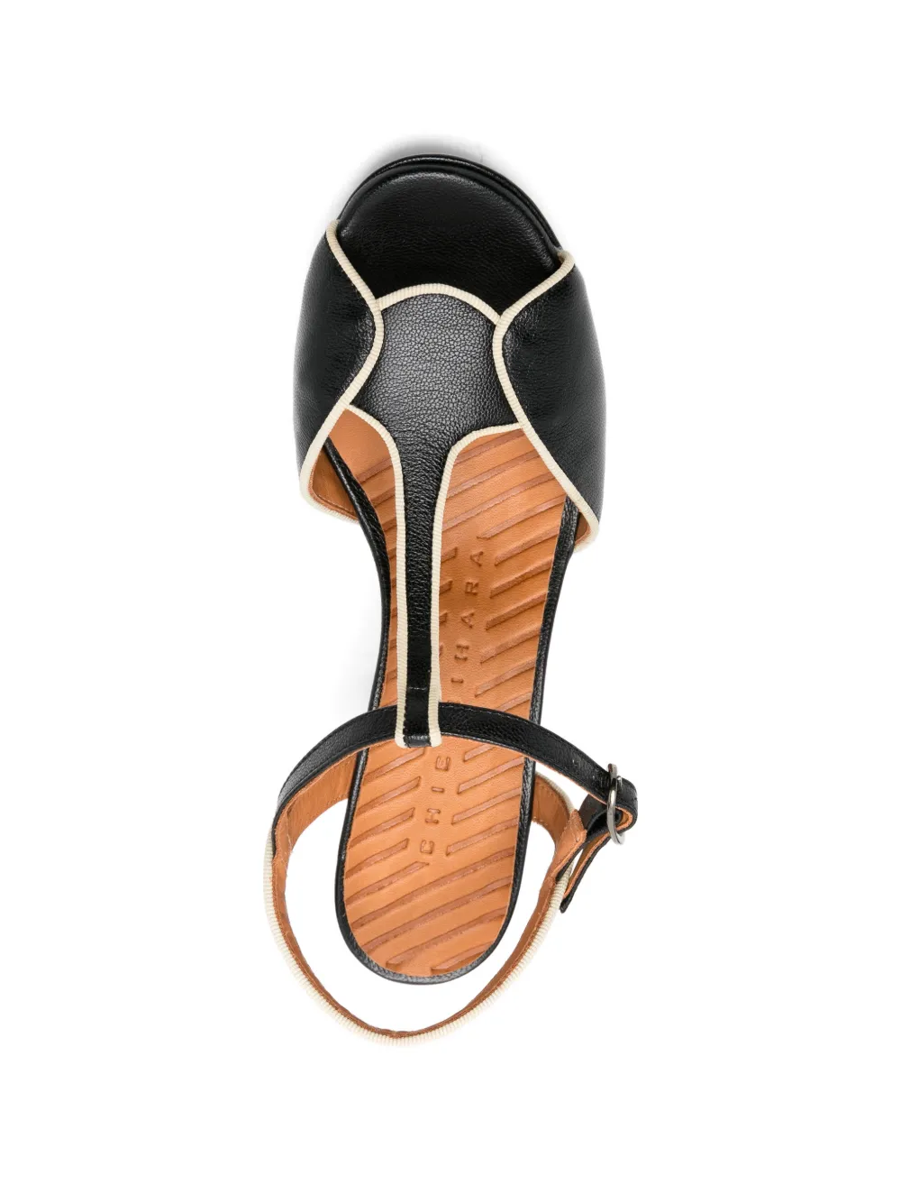 Chie Mihara Dadjud platform sandals Zwart