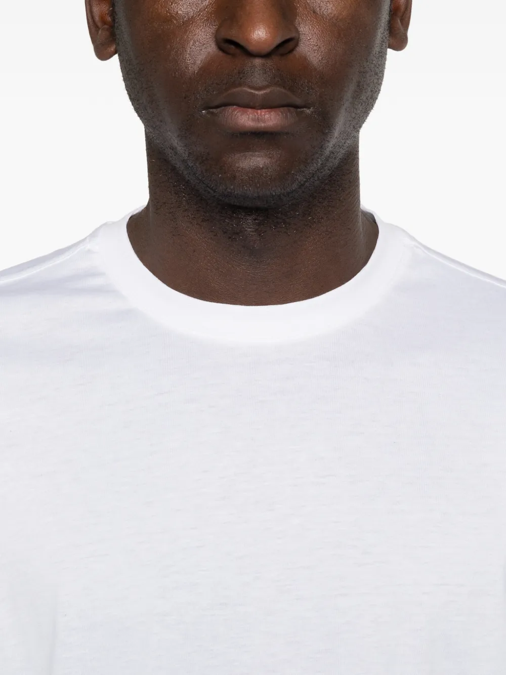 Zanone T-shirt met korte mouwen Wit