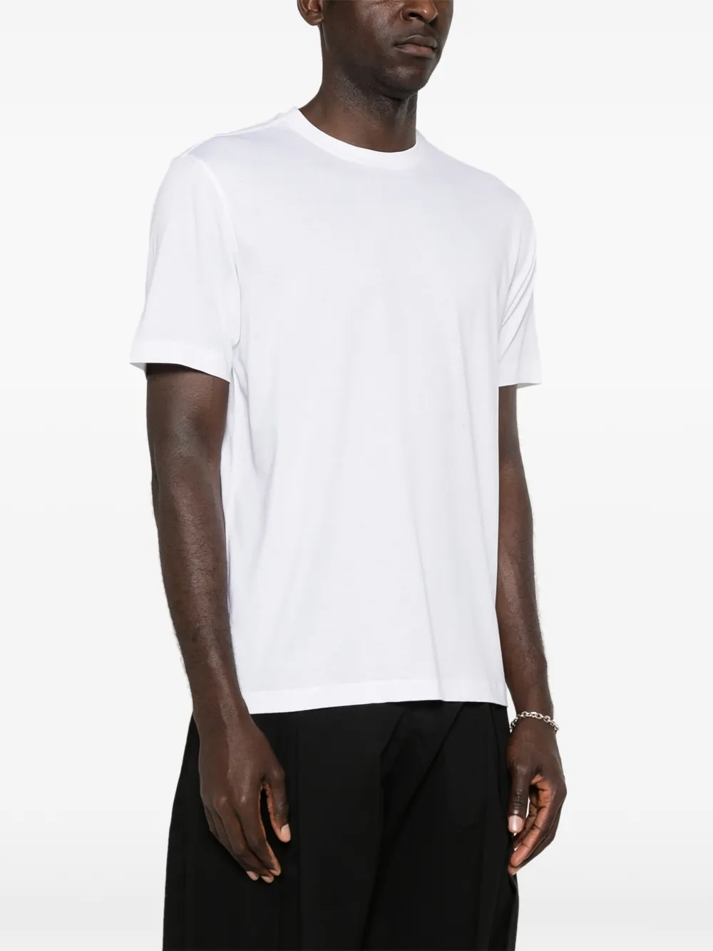Zanone T-shirt met korte mouwen Wit