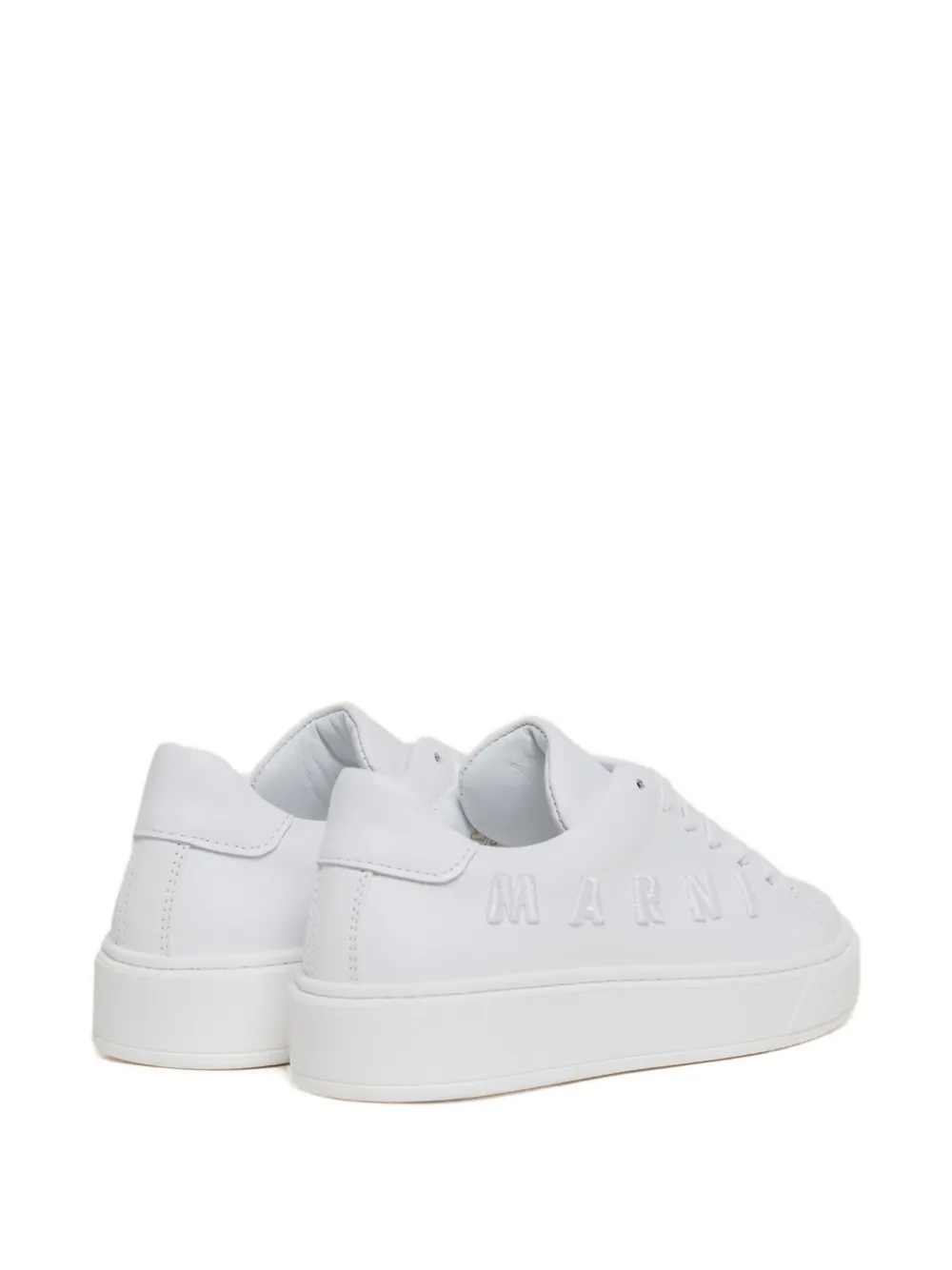 Marni Kids Leren sneakers Wit