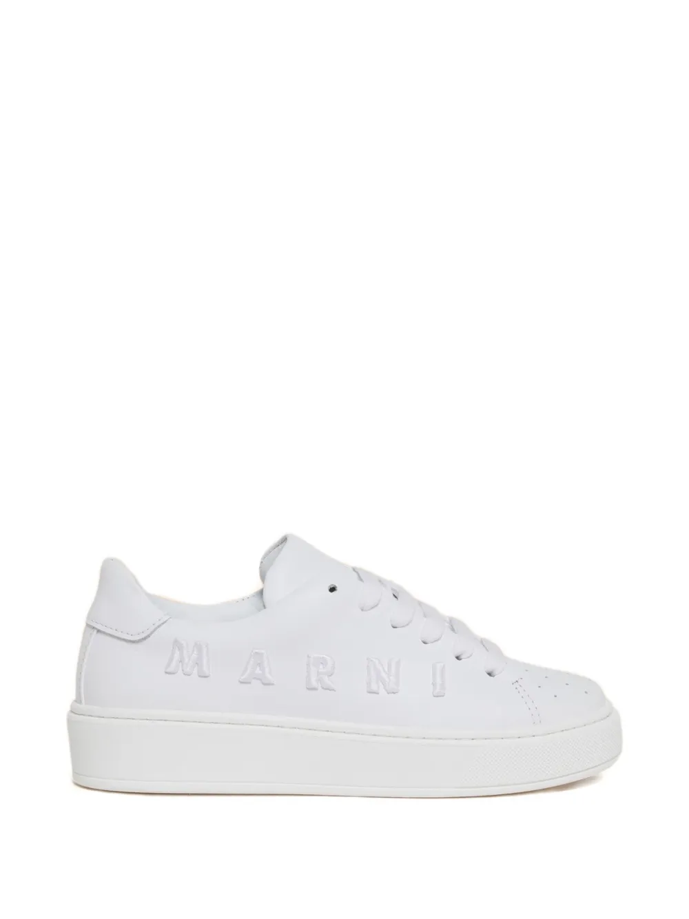 Marni Kids Leren sneakers Wit
