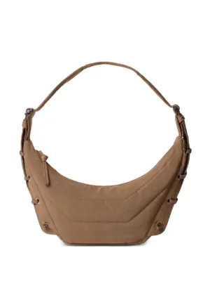 LEMAIRE Small Soft Game Bag In Nylon Canvas | Brown | FARFETCH