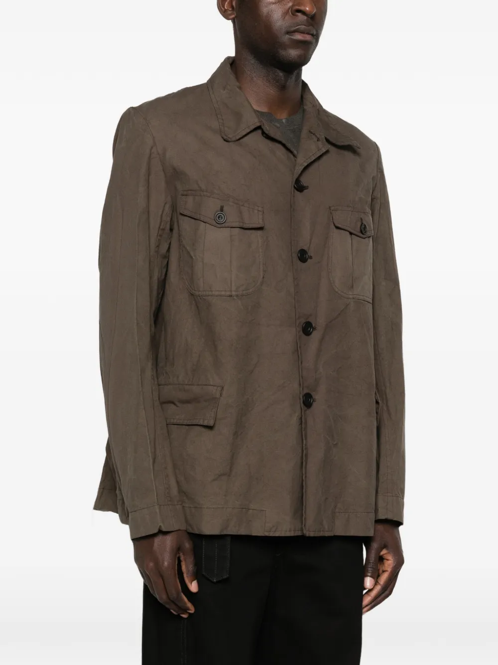 Lychen Buttoned Jacket