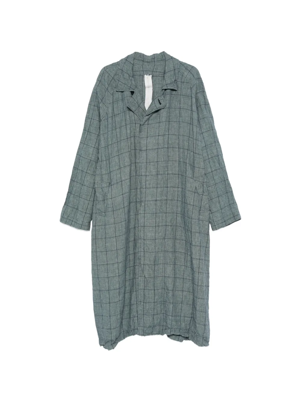 Ricorrrobe Tundra check coat - Green