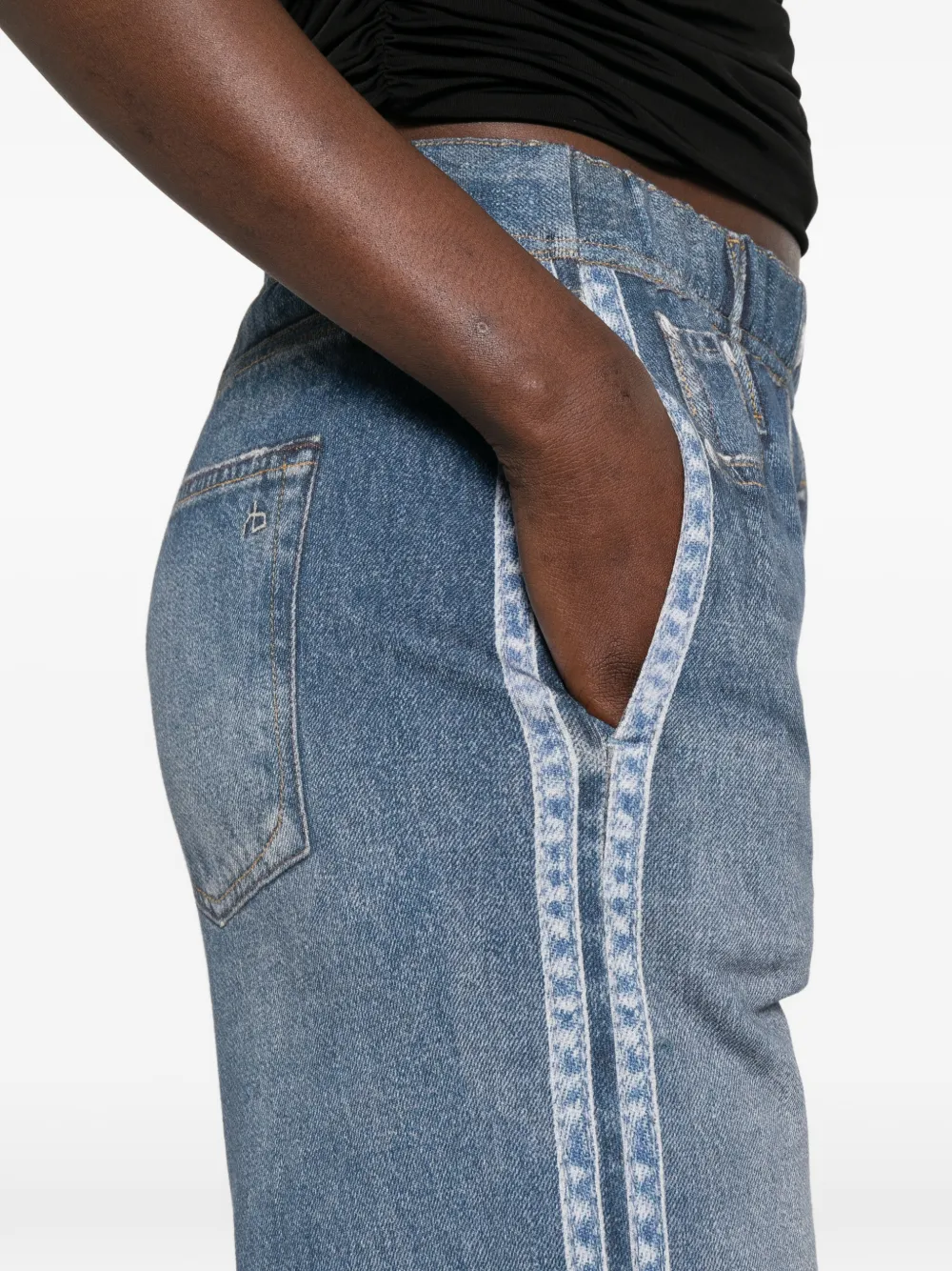 rag & bone Trainingsbroek met print Blauw