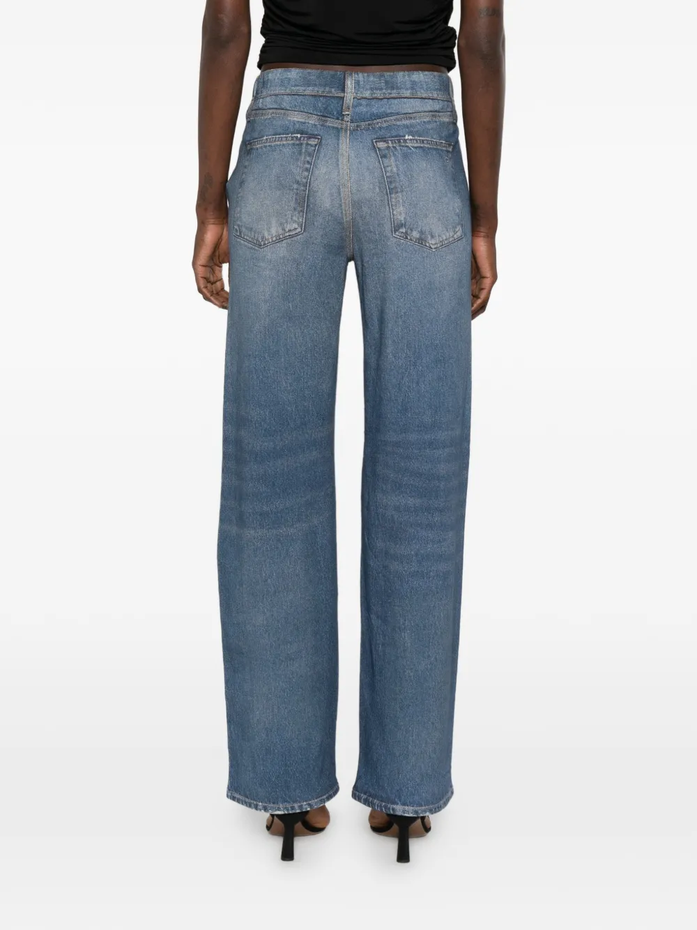 rag & bone Trainingsbroek met print Blauw