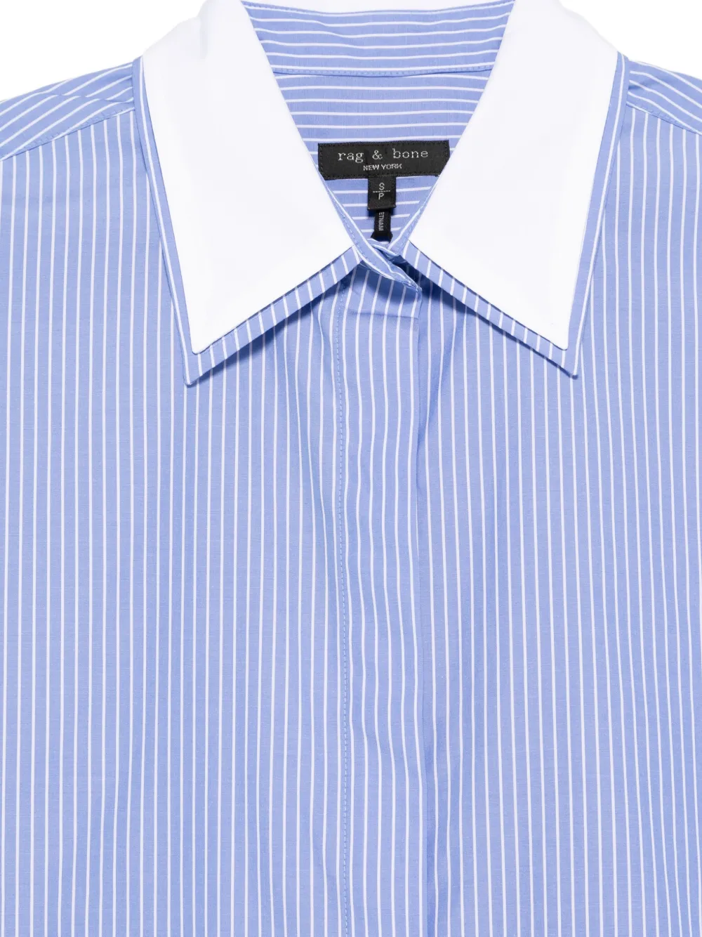  Rag & Bone Striped-pattern Shirt - Blue 