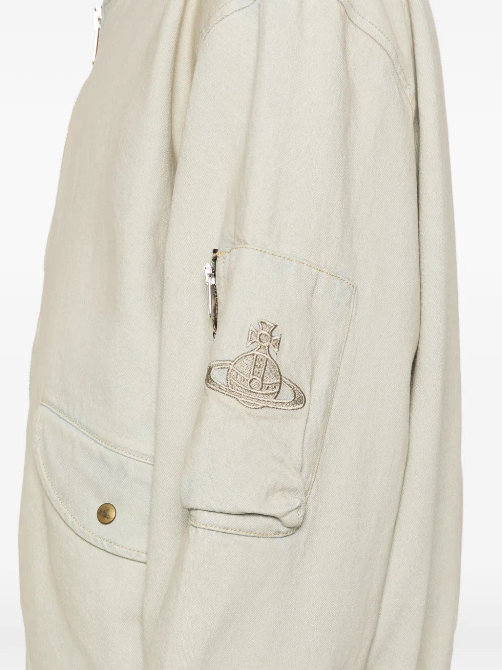 Vivienne Westwood Bernardo bomberjack Blauw