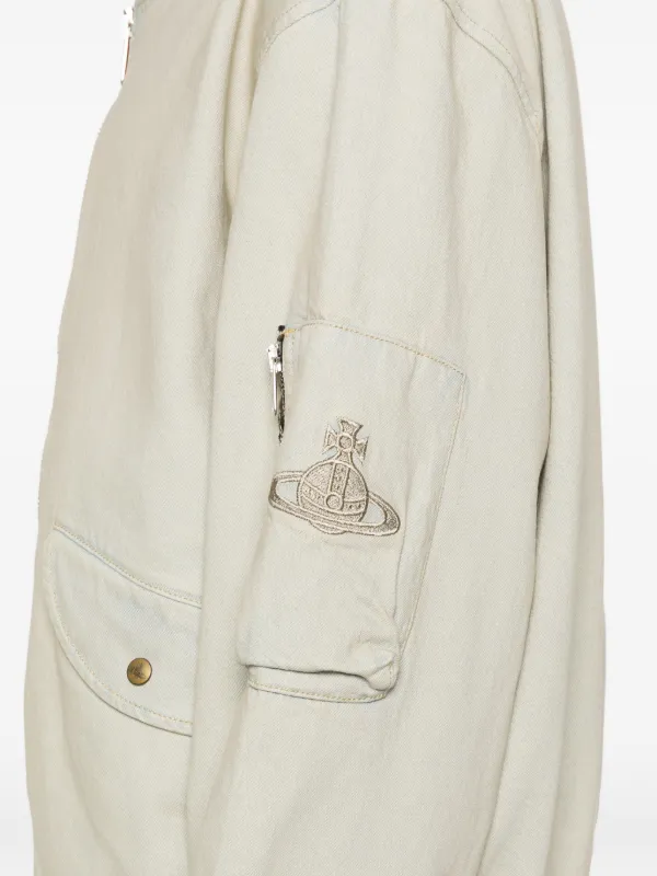 Vivienne Westwood Bernardo ボンバージャケット | ブルー | FARFETCH JP