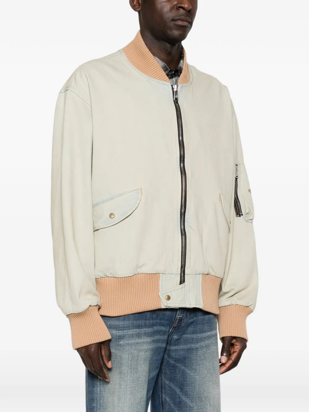 Vivienne Westwood Bernardo bomberjack Blauw
