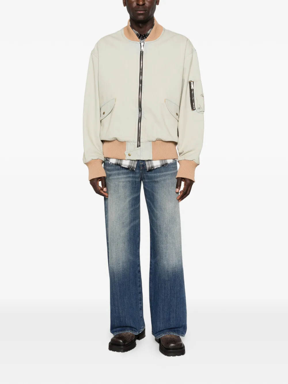 Vivienne Westwood Bernardo bomberjack Blauw