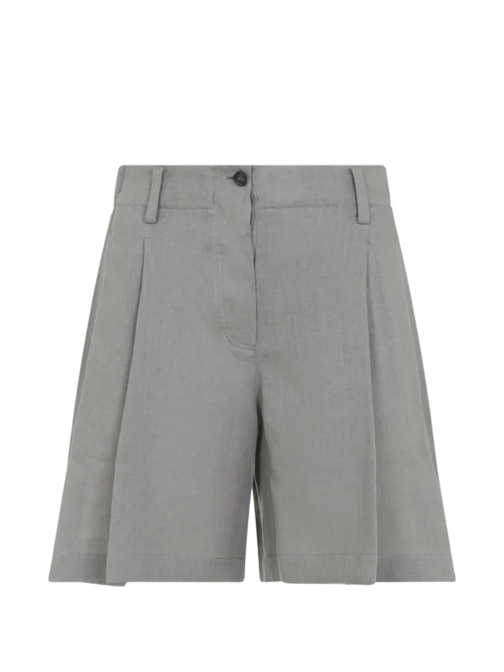 Brunello Cucinelli pleated shorts - Grigio