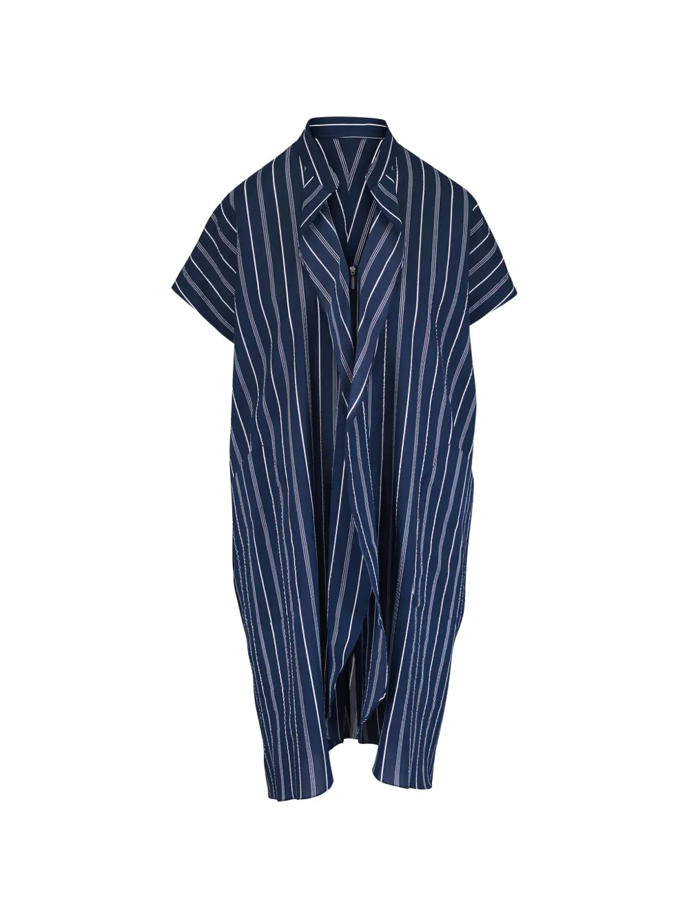 Zero + Maria Cornejo Fin Gaban striped midi dress - Blue