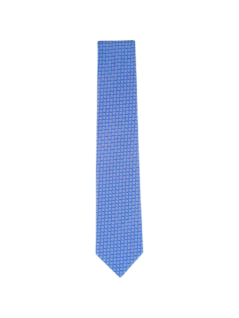 Brioni Medallion silk necktie