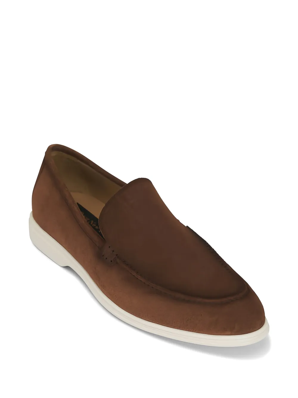 To Boot New York Montage loafers met ronde neus Bruin