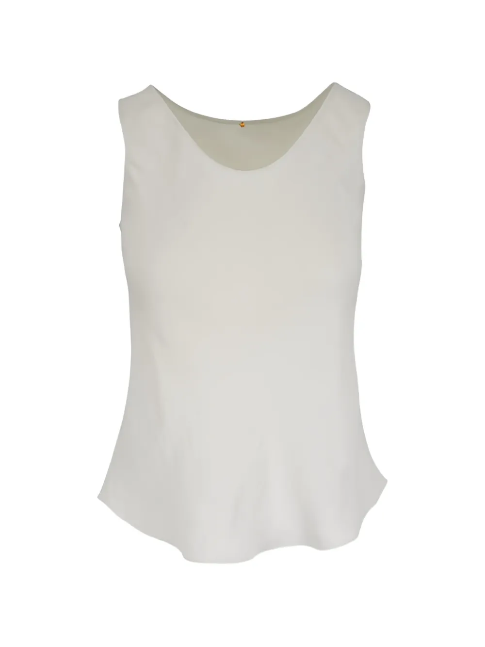 Peter Cohen Blusa smanicata girocollo - Bianco