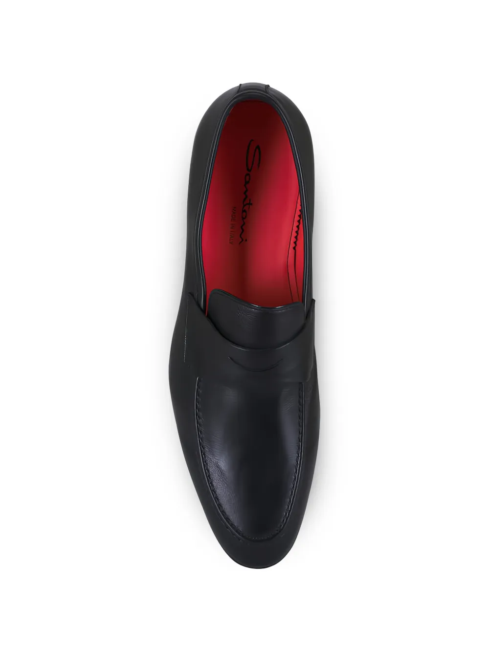Santoni Penny loafers Zwart