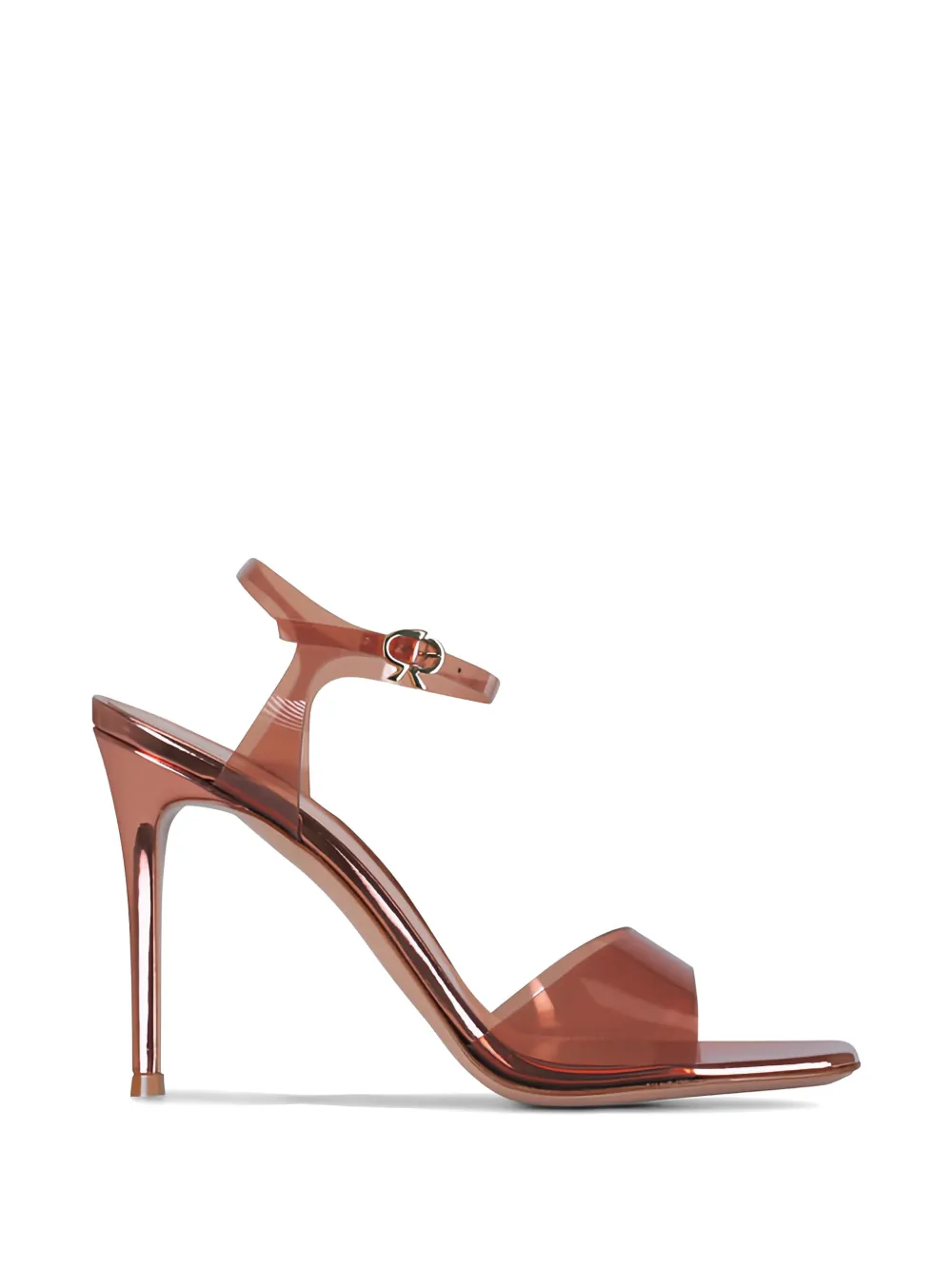 Gianvito Rossi Sandalen met vierkante neus Roze