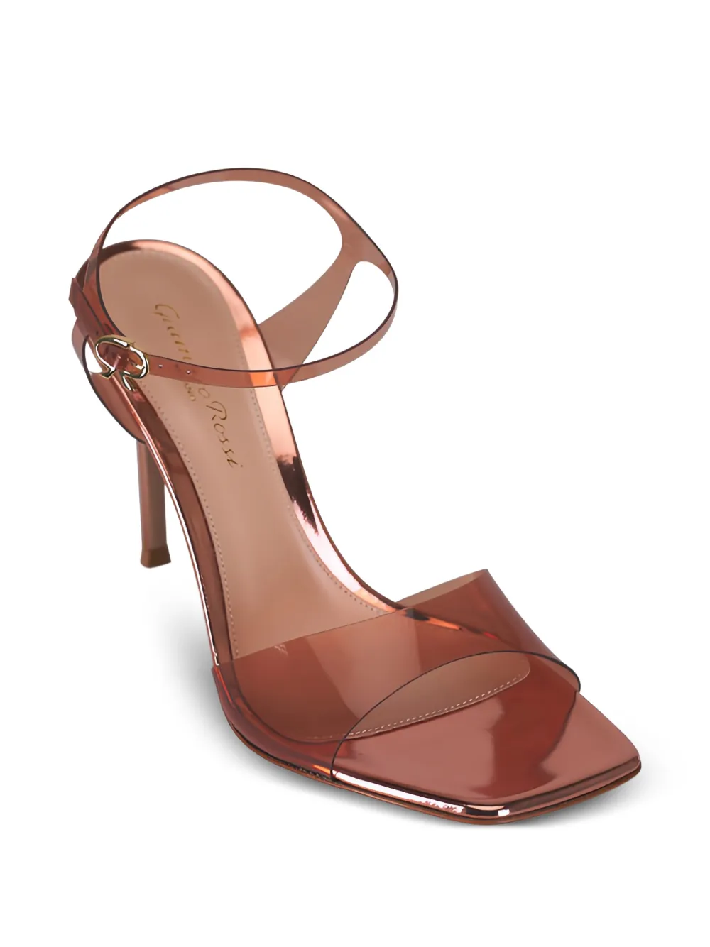 Gianvito Rossi Sandalen met vierkante neus Roze
