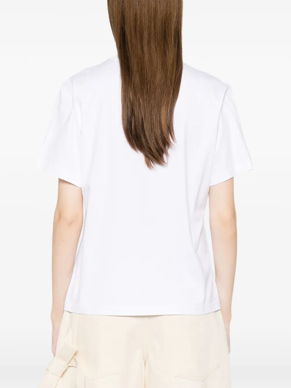 Tory Burch MM Cupido T-shirt met print Wit