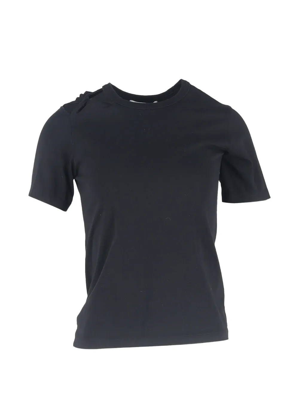 Victoria Beckham cut-out T-shirt - Nero
