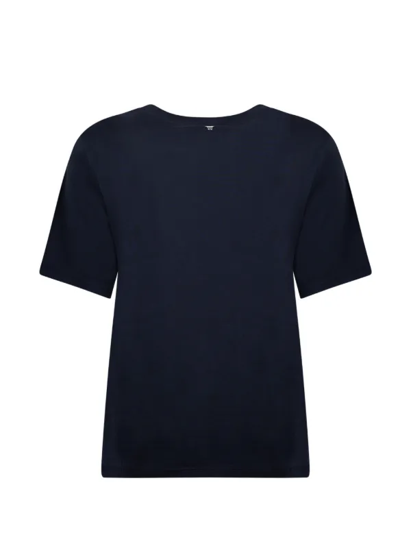 Max Mara ロゴプリント Tシャツ 水色 Weekend Max Mara ロゴ Tシャツ | ブルー | FARFETCH JP