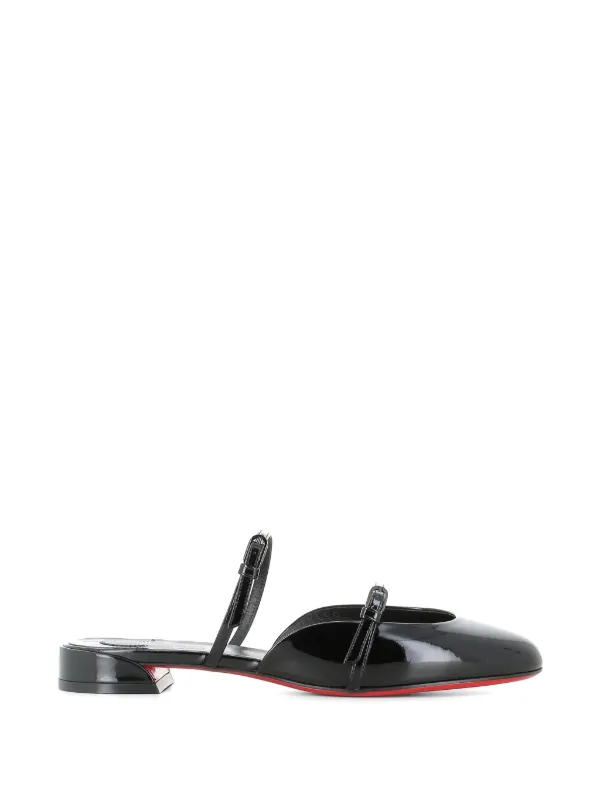 Christian Louboutin ポインテッドトゥフラット 34098435_65103185_600.jpg