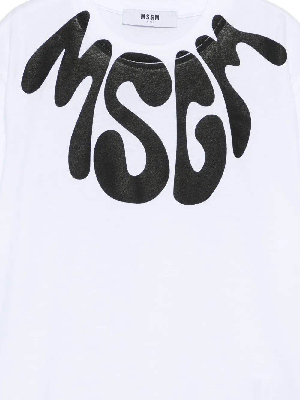  Msgm Kids Logo-print T-shirt - White 
