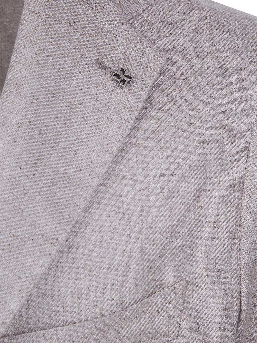 Tagliatore Blazer met enkele rij knopen Grijs