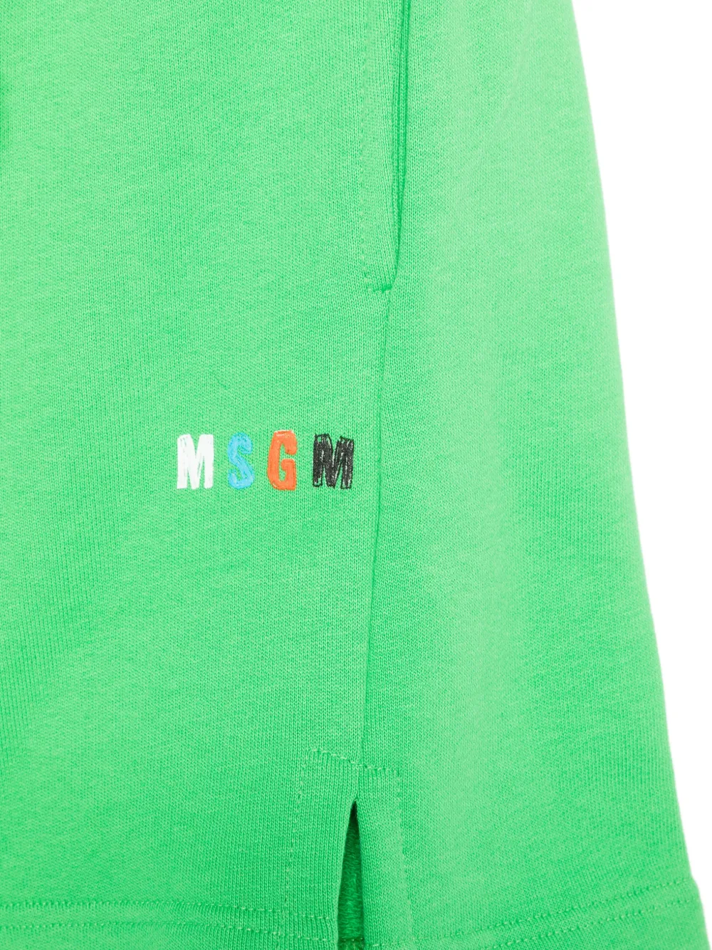 MSGM Kids Shorts met trekkoord Groen